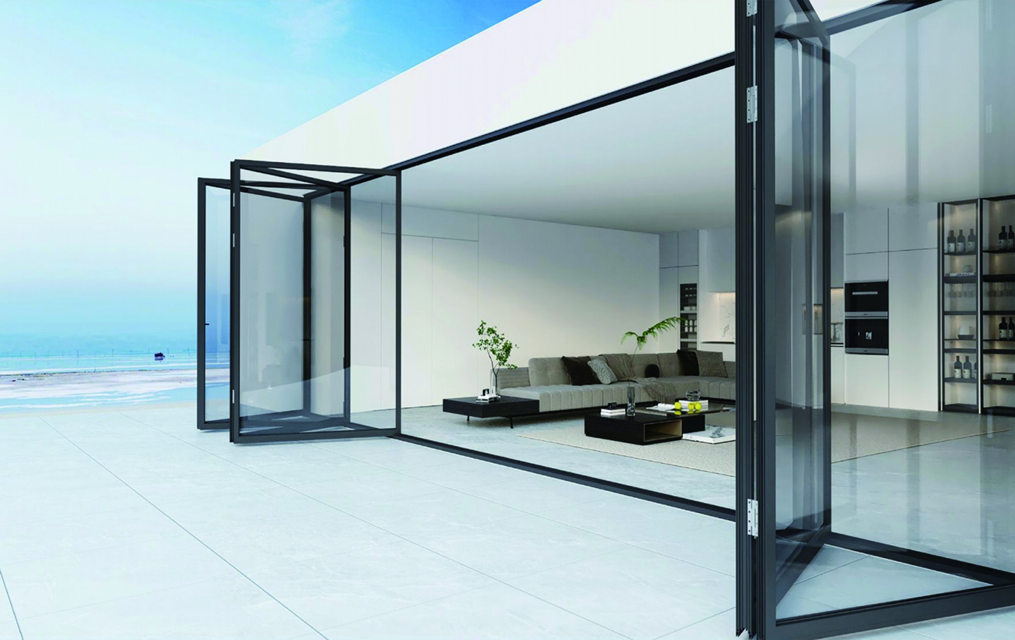 Folding door