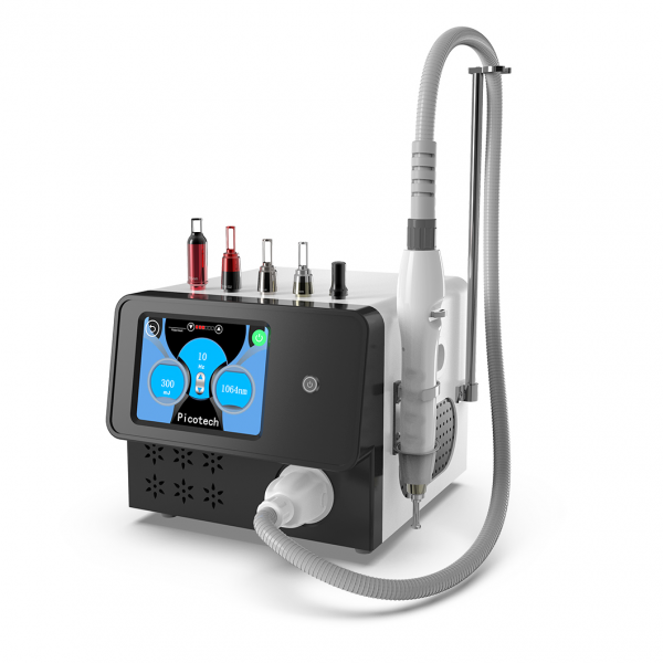 portable salon clinic use clear q switched equipment carbon peel nd yag laser eyebrow tattoo removal machine for sale