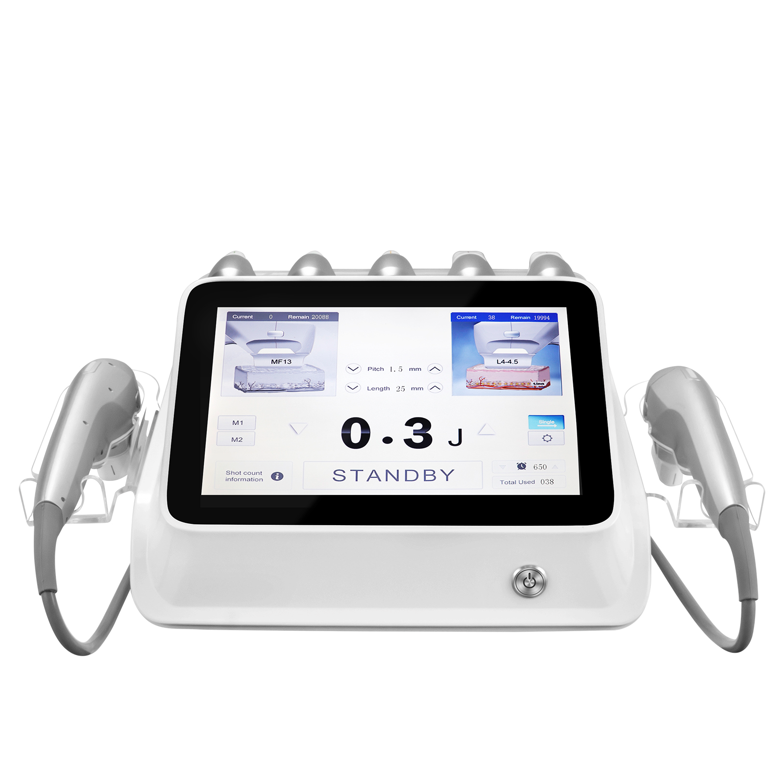 7D Hifu Facial Device High Intensity Focused Ultrasound Hifu Professional Face Lifting Body Slimming Machine