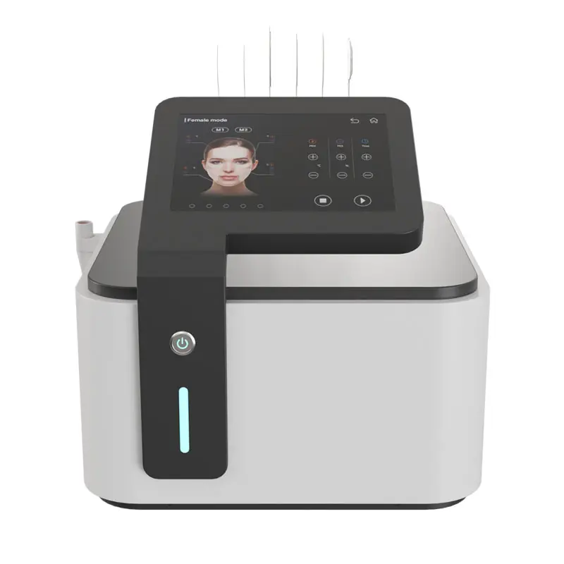 Pe Face Massage Ems Rf Facial Lifting Wrinkles Remover Firming Skin Tightening Microcurrent Facial Toning Device Beauty Machine
