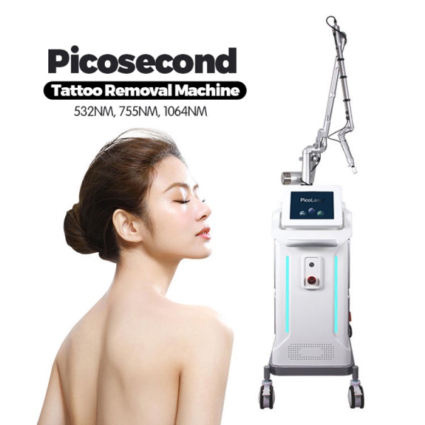 Profesional Pico Laser Tattoo Remova Picosecond Professional Q Switch Tatuajes Scar Removal 532nm 755nm 1320nm 1064nm