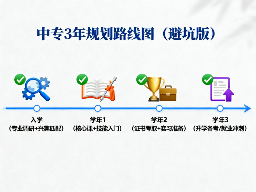 中专 3 年，我踩过的 4 个坑...