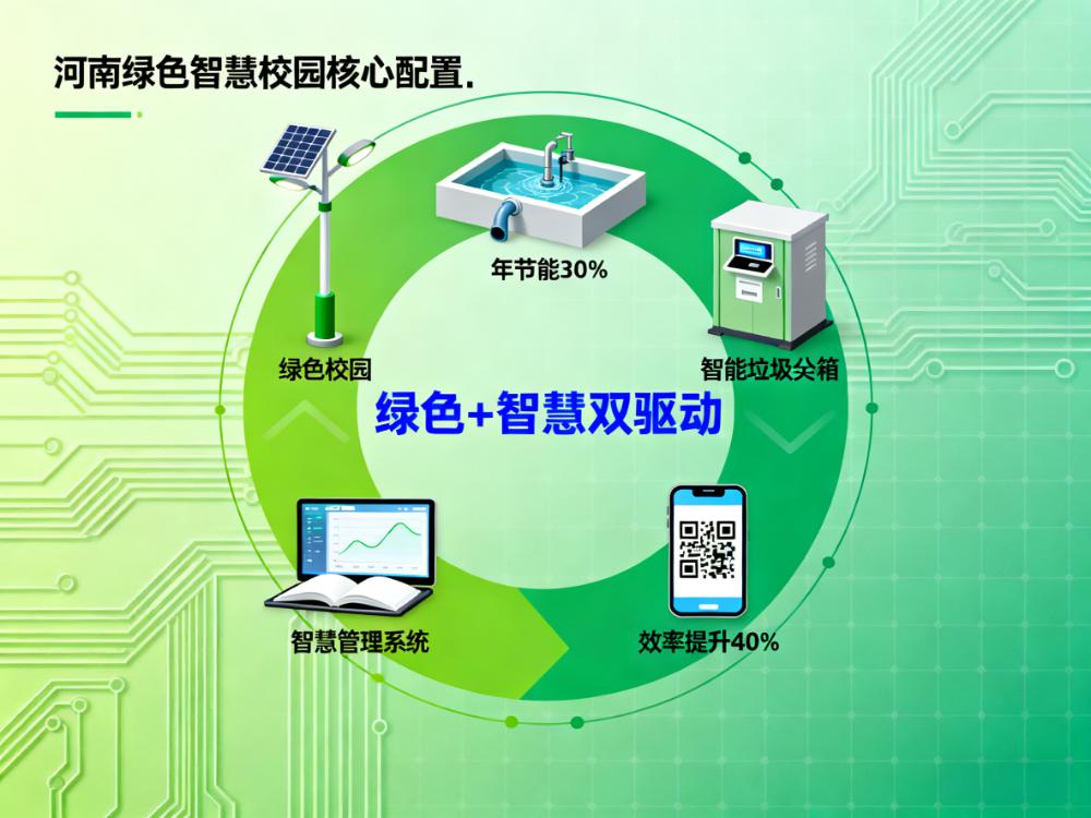 河南中专绿色智慧校园环境盘点：节...