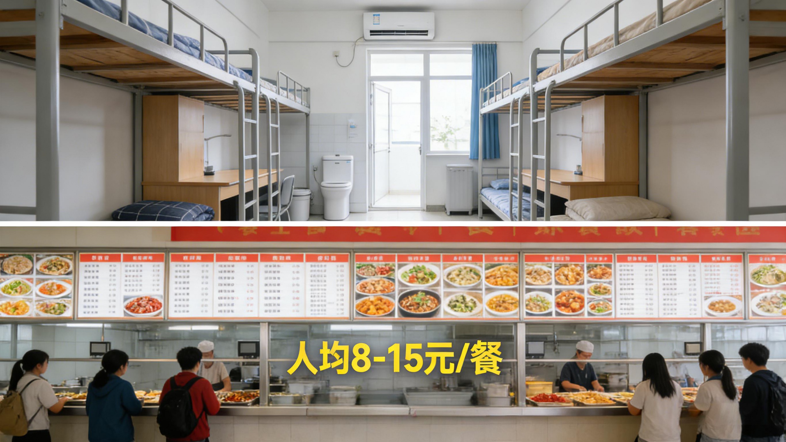 2025河南中专食宿环境大比拼！...