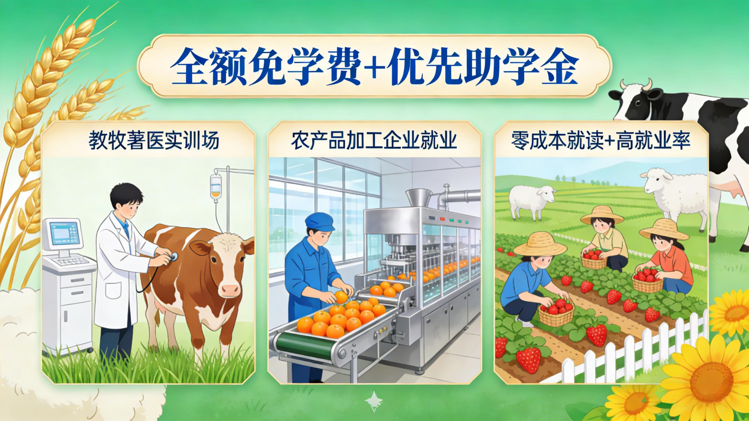 涉农专业专属福利！2025河南中专涉农专业免费政策+就业优势双解析