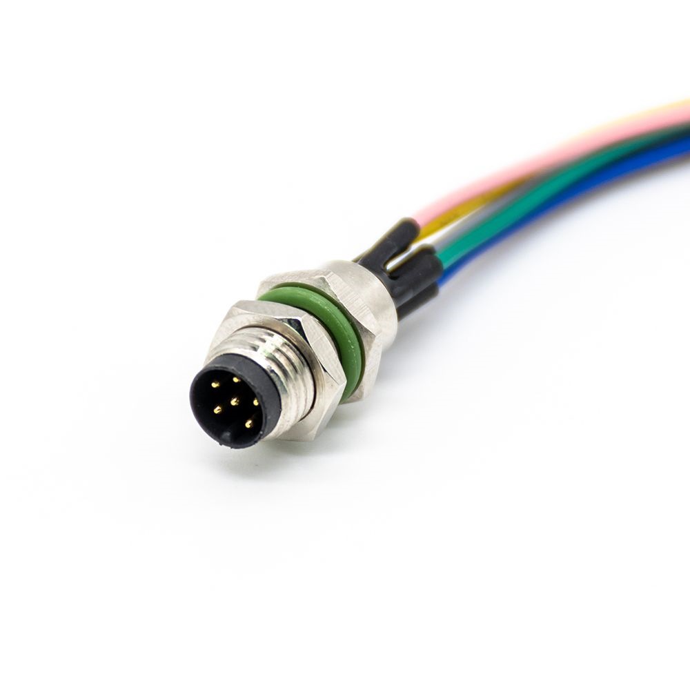 M8 Male Socket Front Fastened Wire Harness
