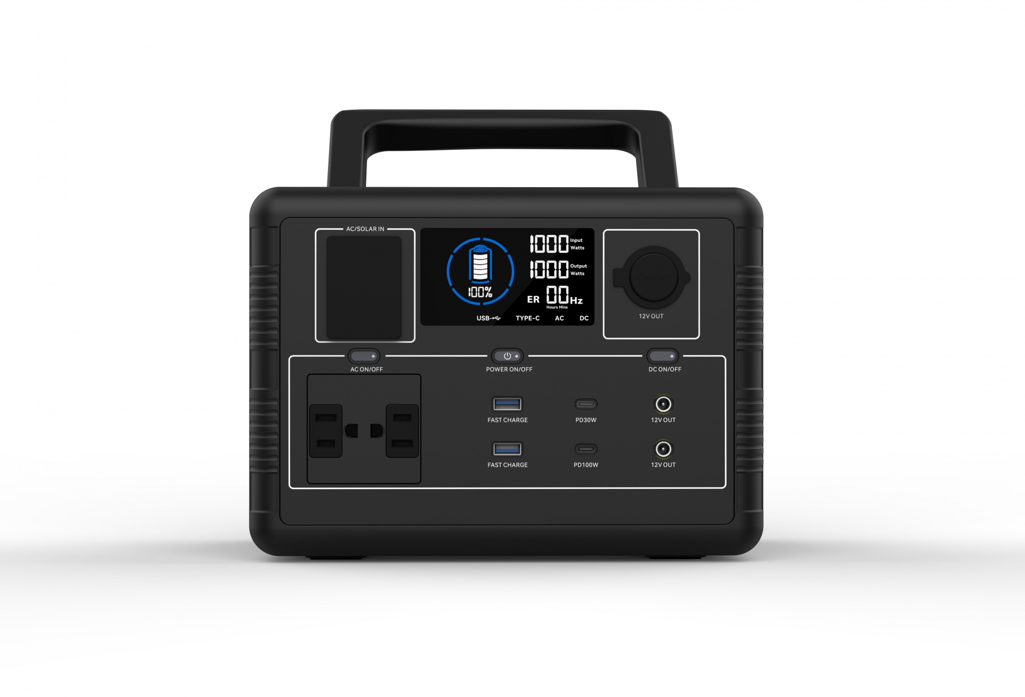 600W