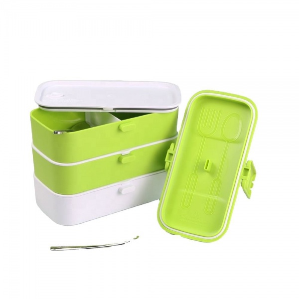 Triple Containers Combination Lunch Box