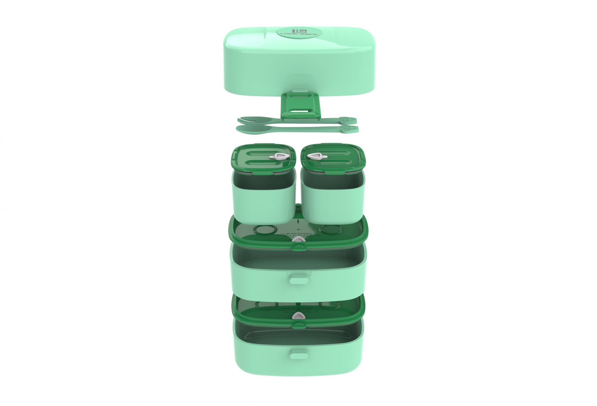 Triple Layers Minimalist Bento Box