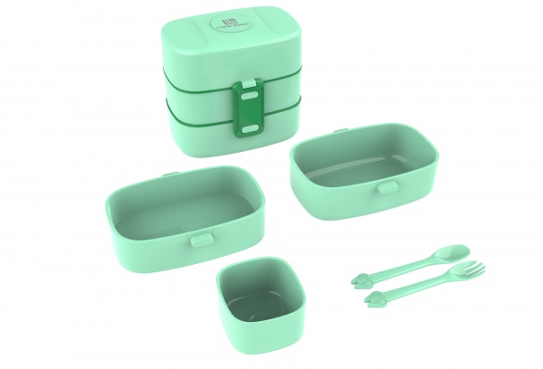 Triple Layers Minimalist Bento Box