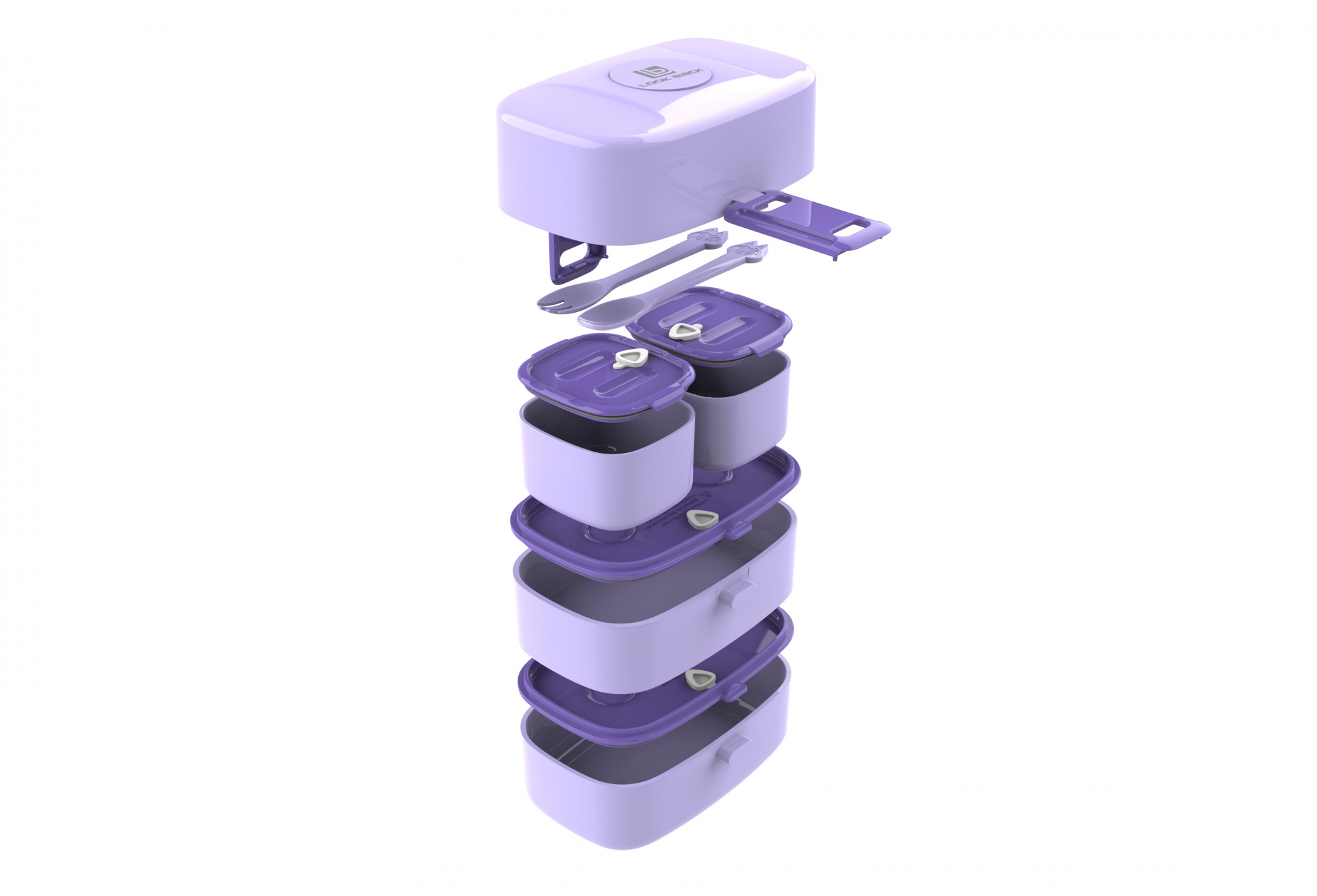 Triple Layers Minimalist Bento Box