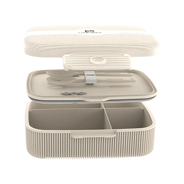 4 Seperate Compartments Leakproof Bento Box