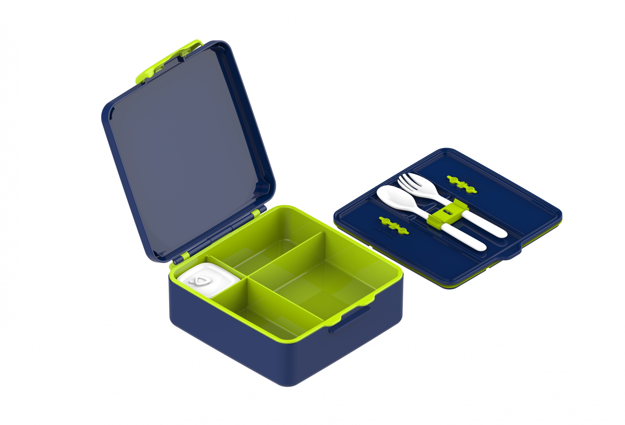 Bento Box BPA Free, 5 Compartments
