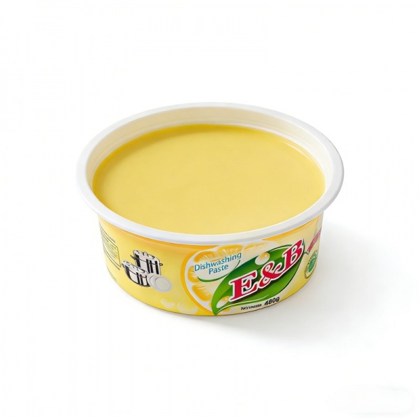 200g 柠檬清香洗碗膏去油不伤手 餐具果蔬清洁膏家用便携