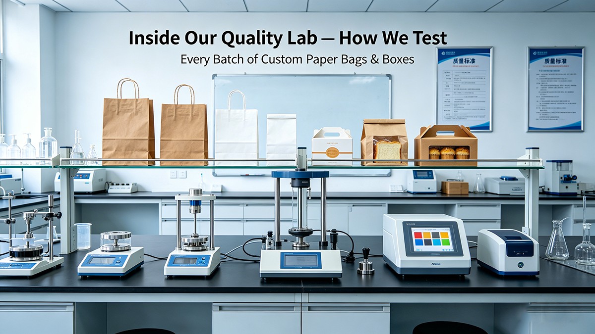 Inside Our Quality Lab — How We Test Every Batch of Custom Paper Bags & Boxes