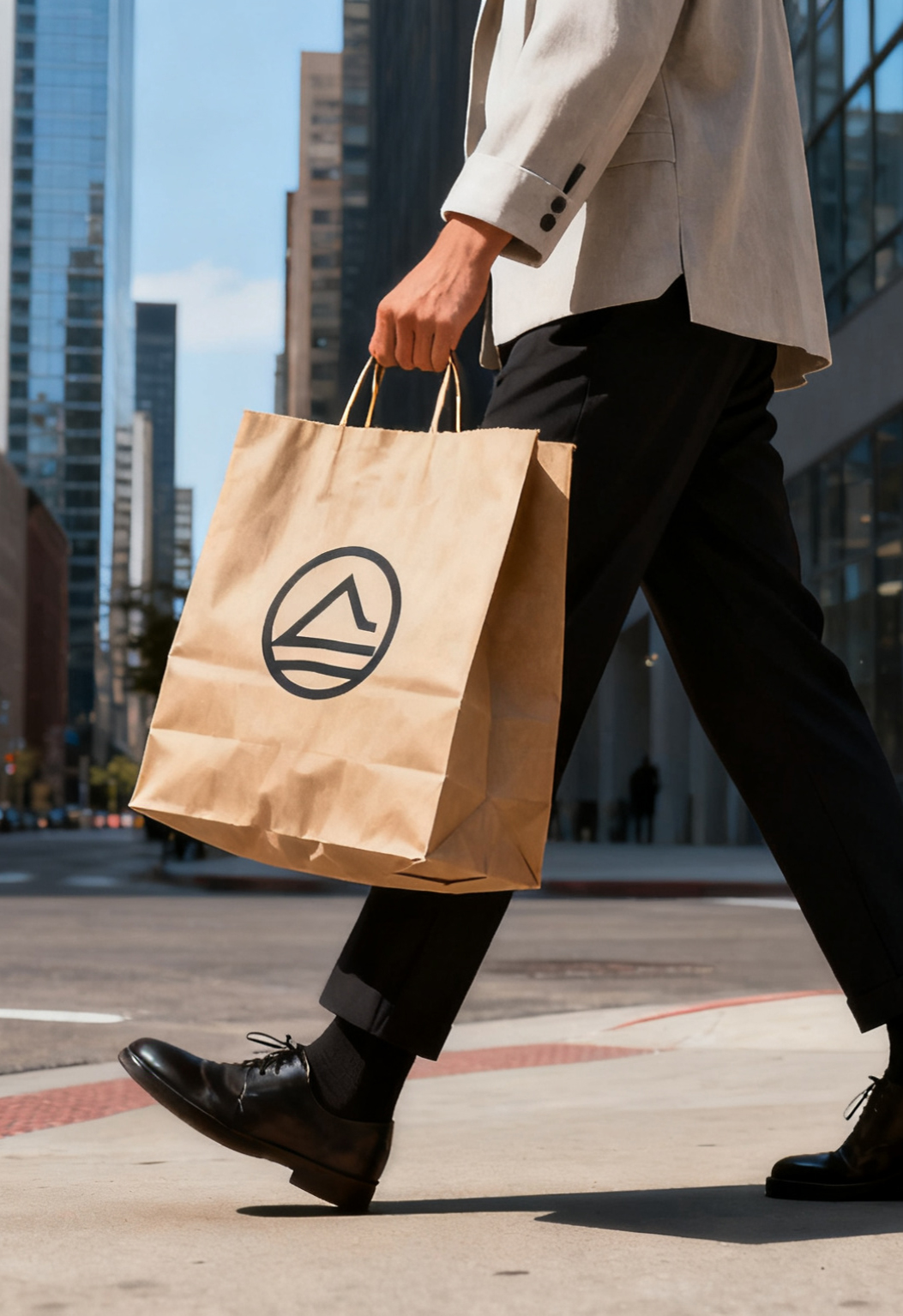 Kraft paper bags for Retail