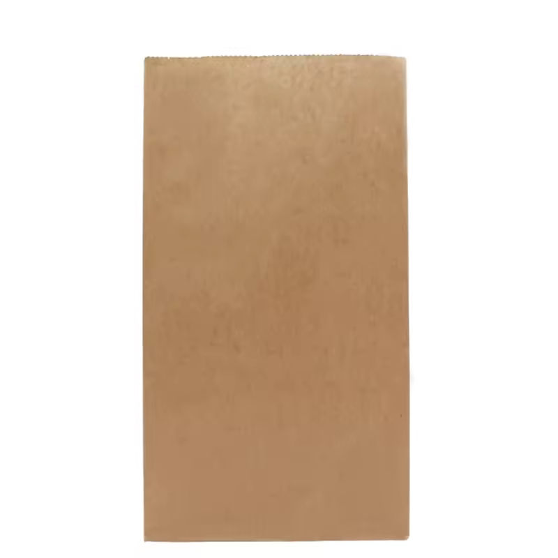 FSC Certified China Supplier Customized Design Kraft Sack Empty Packaging Paper Bag