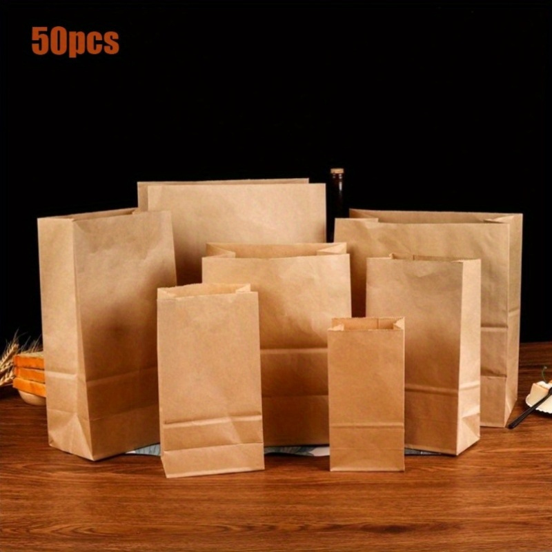 Thick & Durable for Party Favors, Gifts, and Bulk Packaging （Brown）, Gift Packaging | Natural Look | Sturdy Construction, Gift Bags