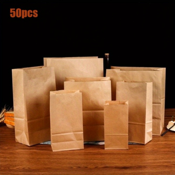 Thick & Durable for Party Favors, Gifts, and Bulk Packaging （Brown）, Gift Packaging | Natural Look | Sturdy Construction, Gift Bags