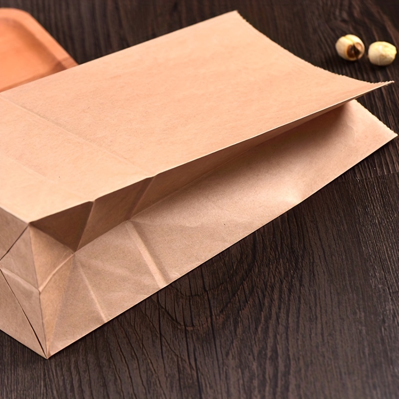Kraft Paper Bags, 80gsm Take Away Bags Without Handle, Grocery Bags, To Go Bags, For Food Taking, Gift Wrapping, Party Favors, Baking Tools, Kitchen Gadgets, Kitchen Accessories, Home Kitchen Items