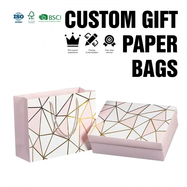 Cheap Wholesale Price Luxury Logo Printed Kraft Paper Shopping Bags With Embossed Logo for Clothing