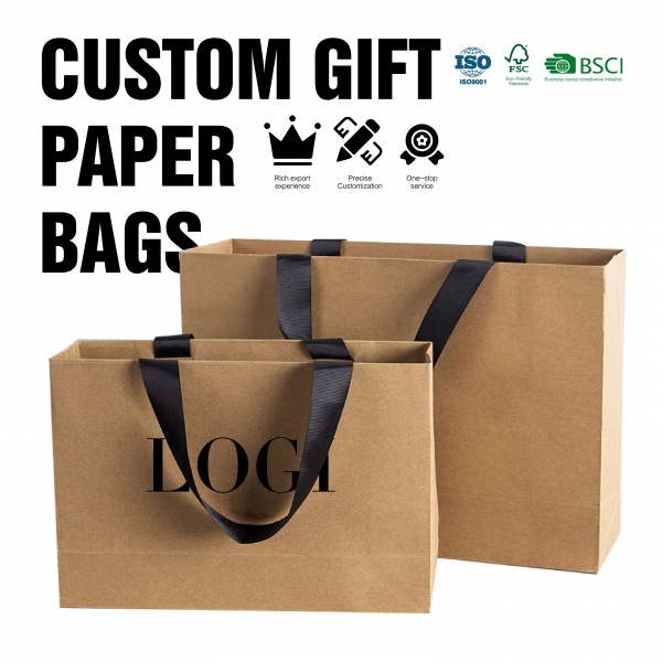 Free Design Reasonable Price Boutique Coated Custom Paper Shopping Bags Cheap with Your Own Logo