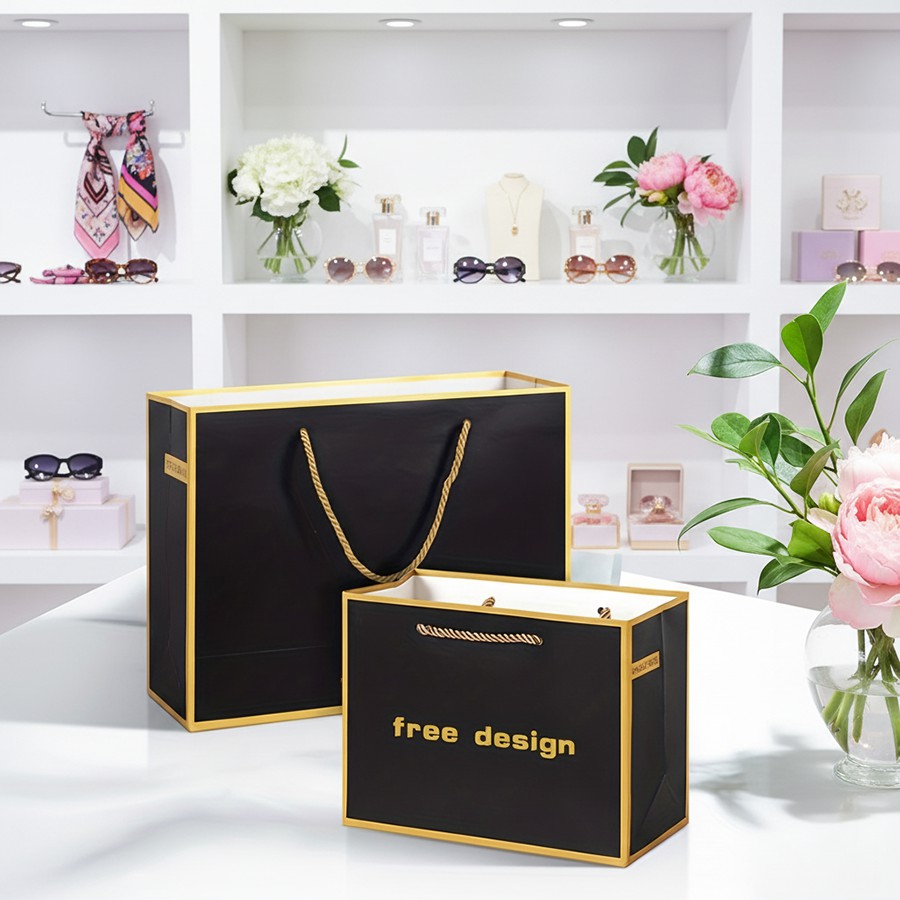 Manufacturer Custom Personalized Printed Eco-Friendly Recyclable Shopping Bag With Your Own Logo