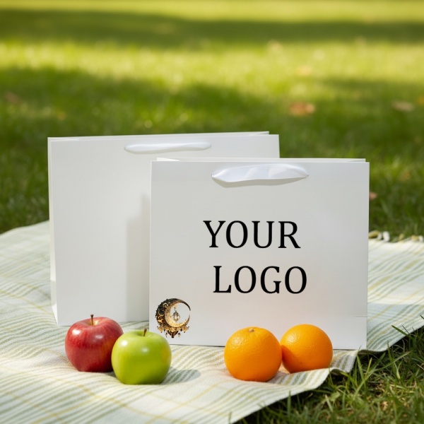 Promotion High-End Different Size Luxury Clothing Jewelry Shopping Paper Bag With Handle