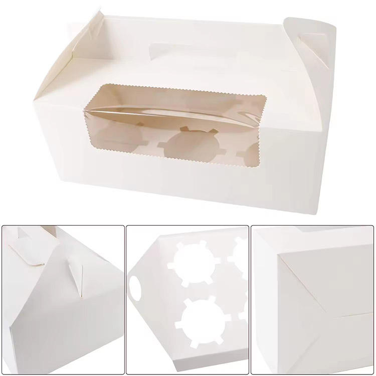 Manufacturer Custom High Quality Biodegradable Transparent Foldable Recyclable Food Packaging Window