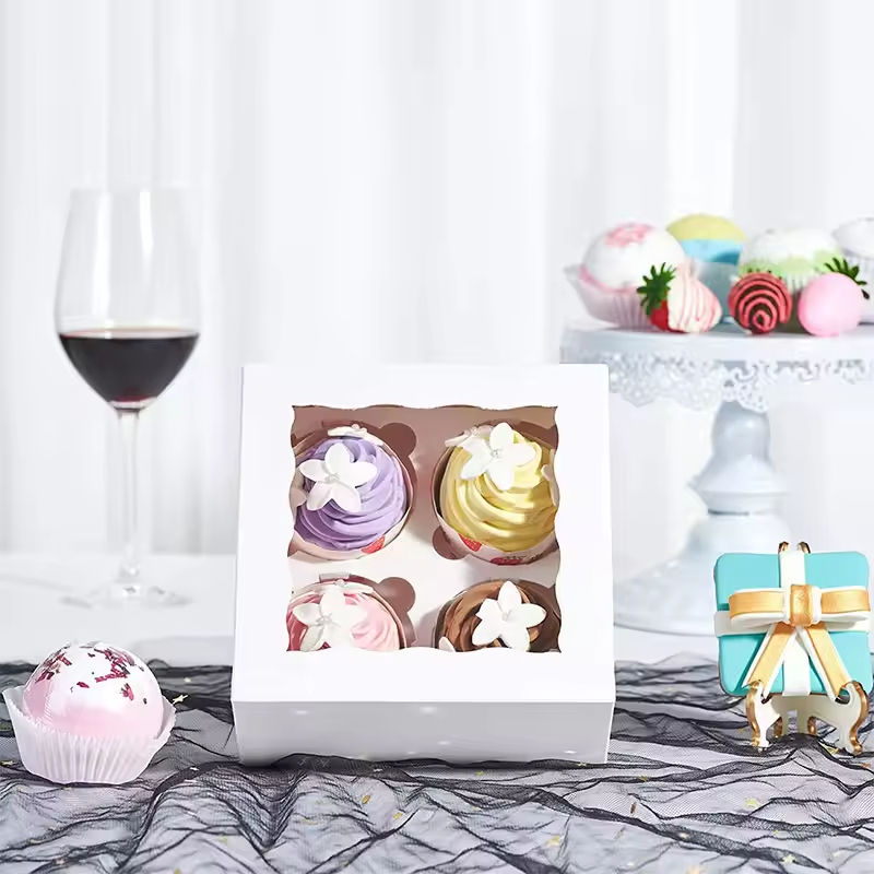 Custom Deluxe Premium Personalised Bento Cake Unique Food Packaging Boxes