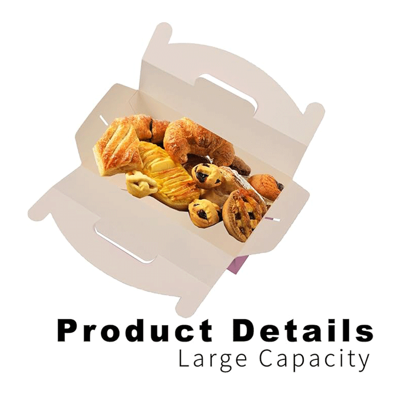 Cardboard Cake Boxes Wholesale Paper Packaging for Bakery Biscuit Candies and Cakes Recycled Materials