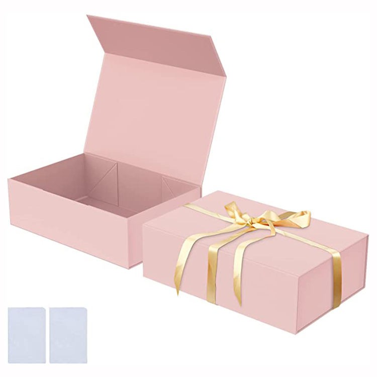 Folding Paper Flat Pack Packaging Box Personalize Custom Printed Gift Box