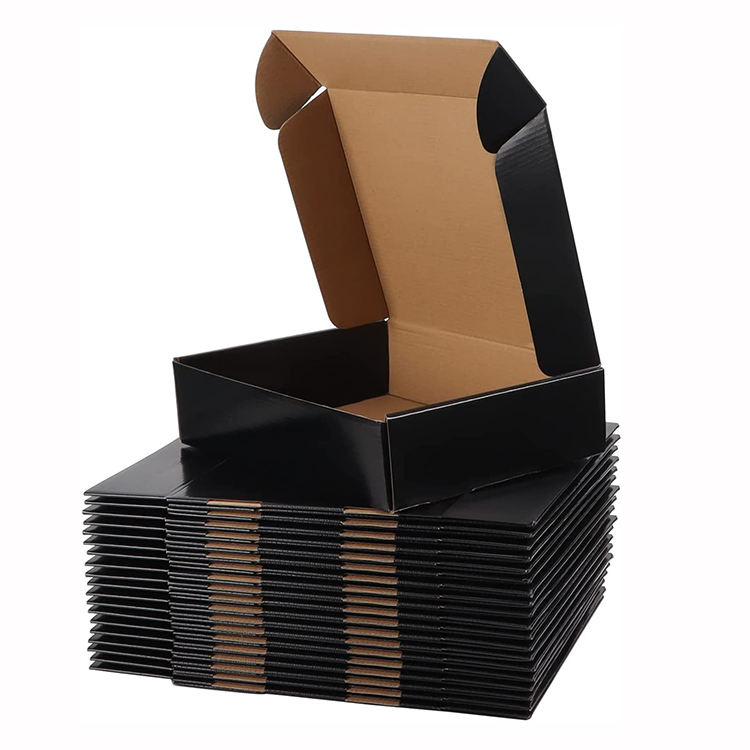 Promotion Custom Printed Fold Gift Package Corrugated Paper Box