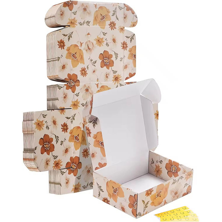 High Quality Custom Printed Logo Cardboard Folding Corrugated Paper Shipping Packaging Box