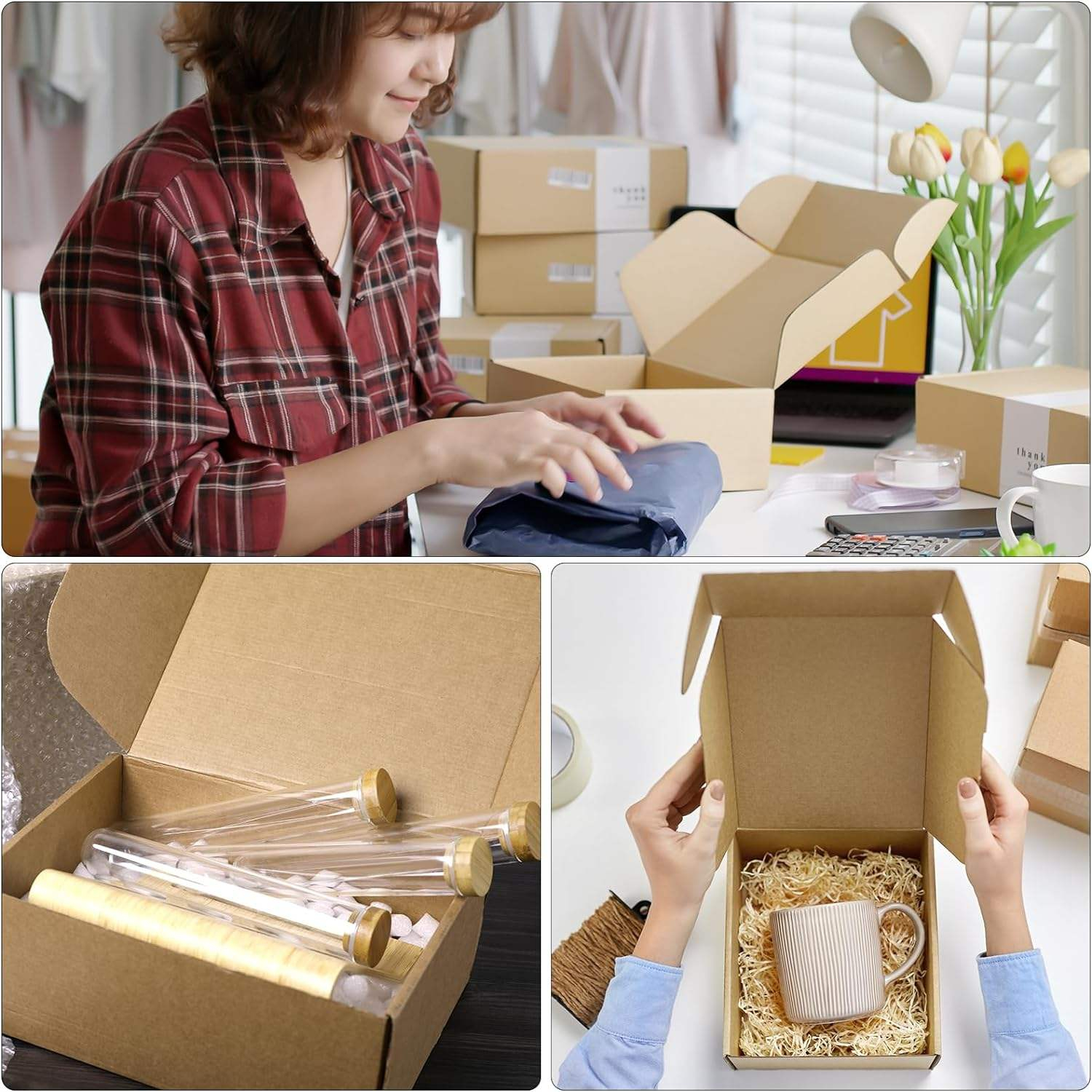 Custom Eco-Friendly Corrugated Cardboard Gift Packaging for Clothing Socks UV Protection Embossed Printing 4C Color Folders