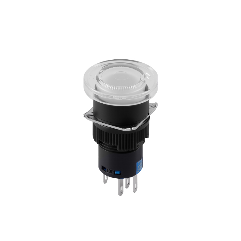 LA16M mushroom head push button switch