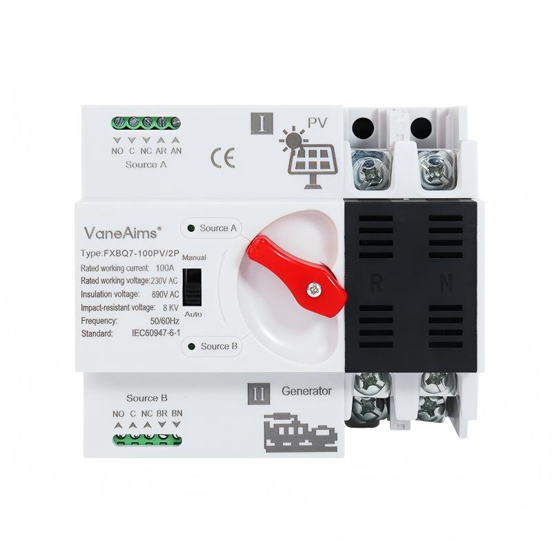 220V Dual Power Automatic Transfer Switch
