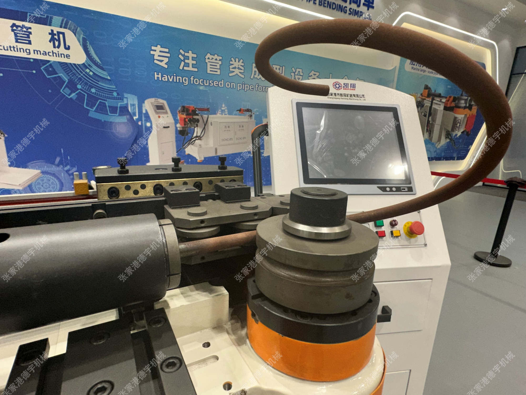80单层模弯管机