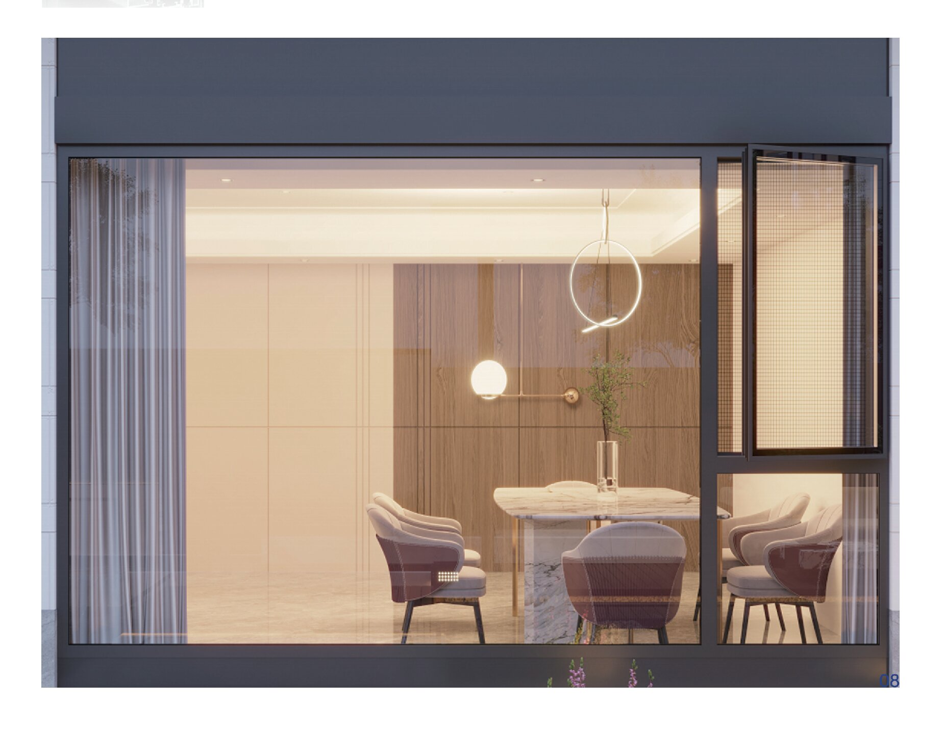 ULTRA-NARROW CASEMENT WINDOW