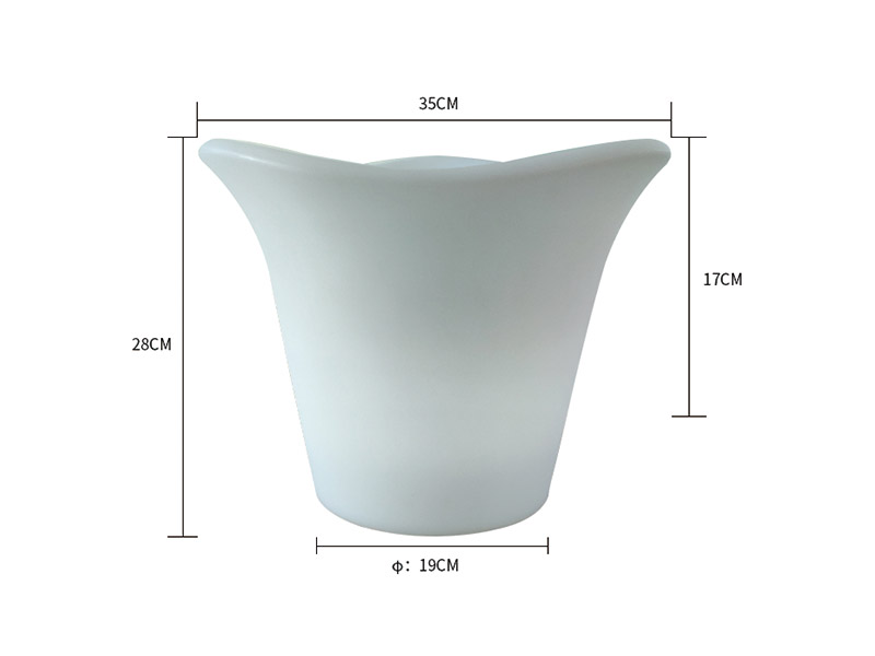 LED ice bucket