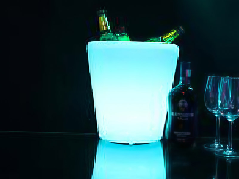 LED wine cooler