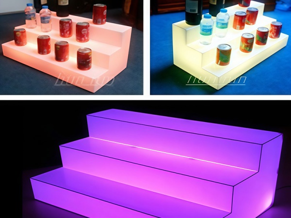 LED wine cooler