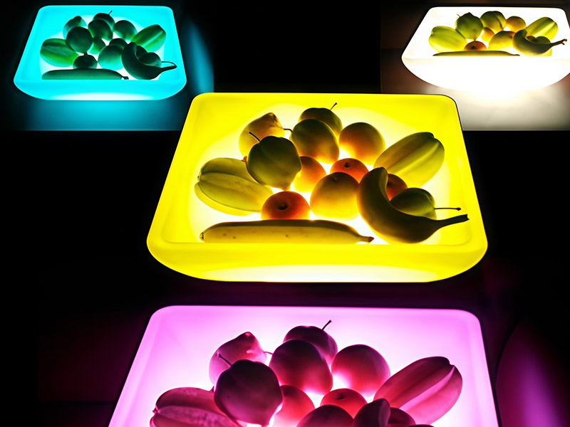 LED wine cooler