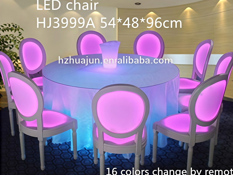 LED dining table