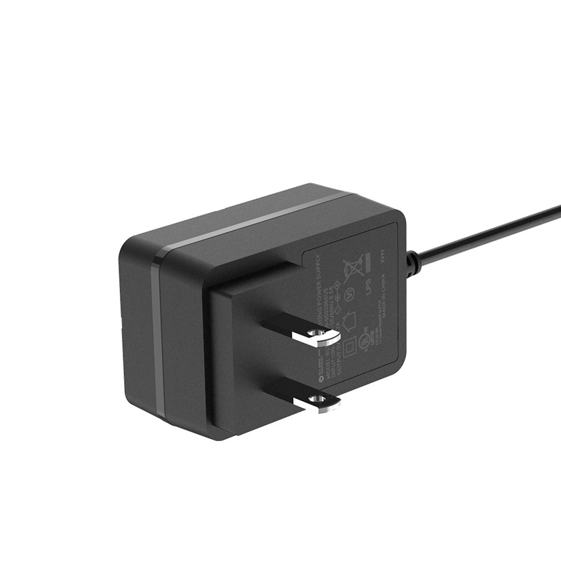 润盛丰12v1a电源适配器 插墙式12w开关电源光猫路由器适配器美规