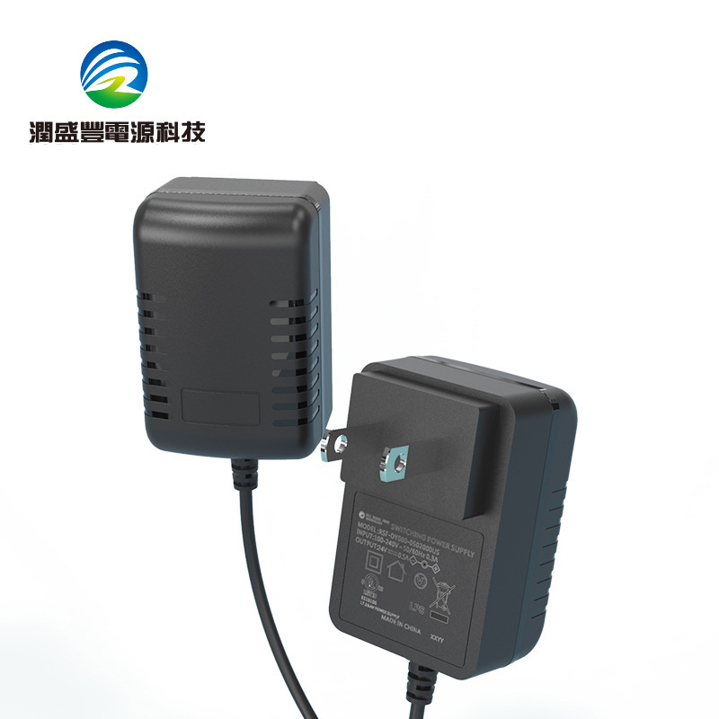 润盛丰适配器24v0.5a认证CE FCC 12W香薰机 24v开关工厂批发