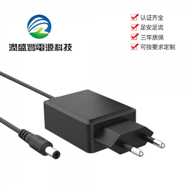 润盛丰12v1a电源适配器12w中规美规UL CE认证LED灯带开关电源