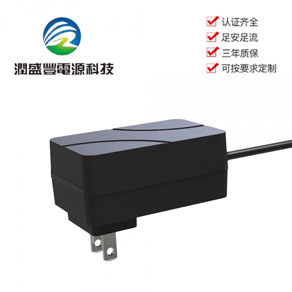 12V2A24V1A电源适配器 3C认证中规CCC高品质24W墙插式电源适配器