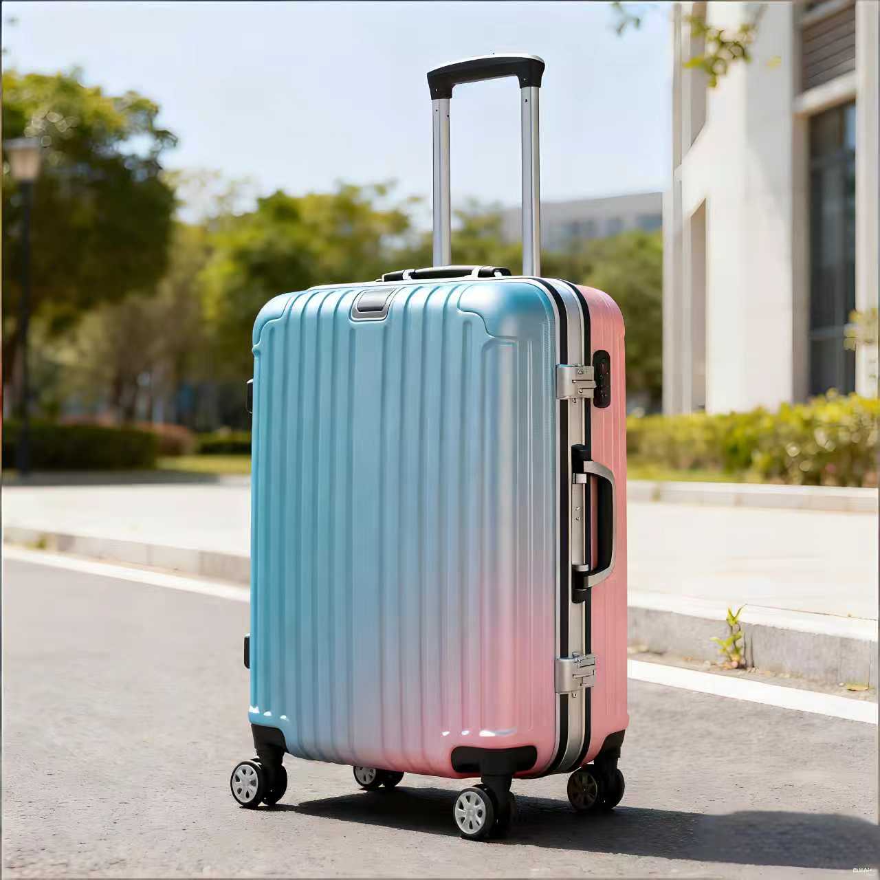 Aluminum luggage