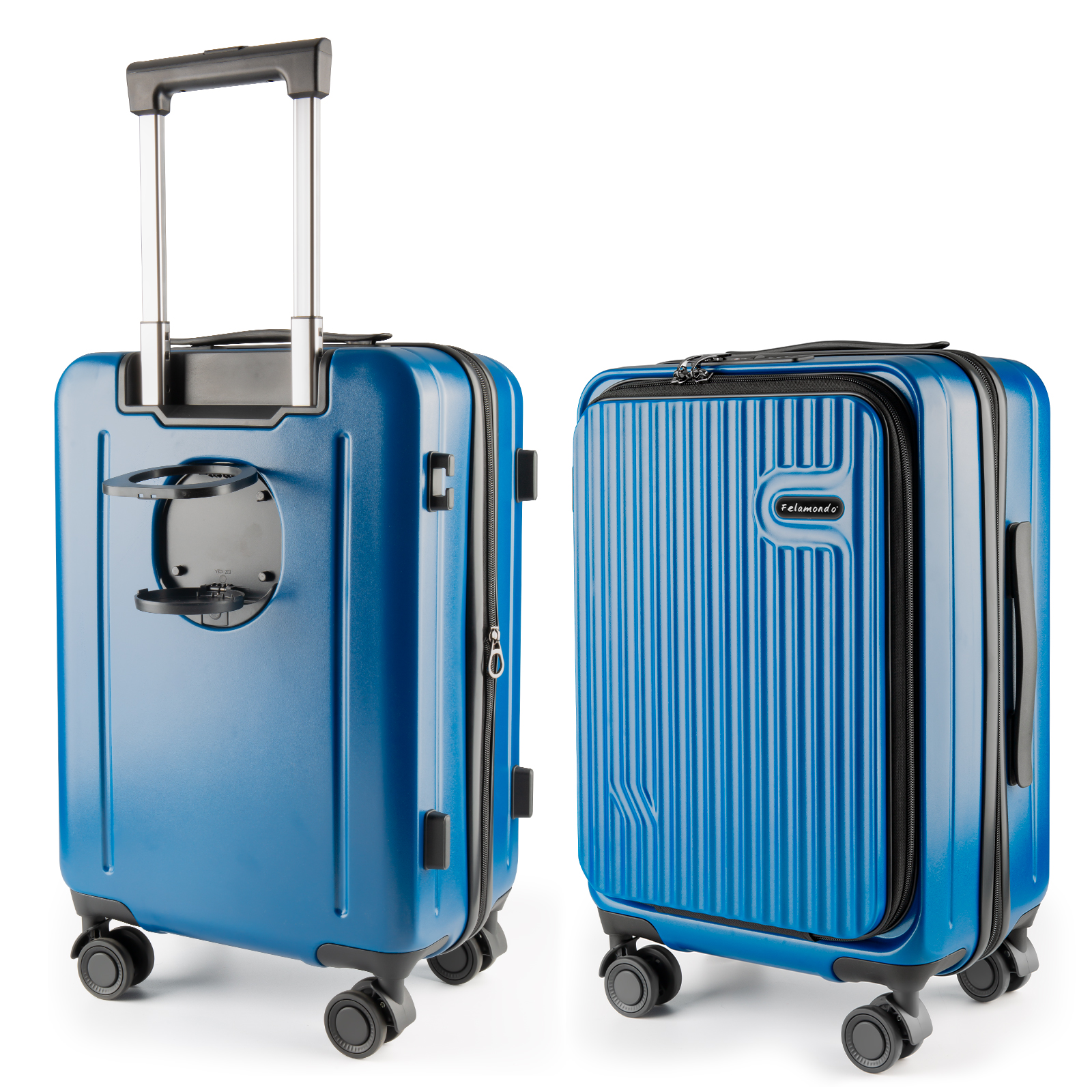 High Quality Wholesale ABS PC Valise Suitcase Trolley Case Bag Custom 20 24 28 Inch Suitcase Travel Luggage